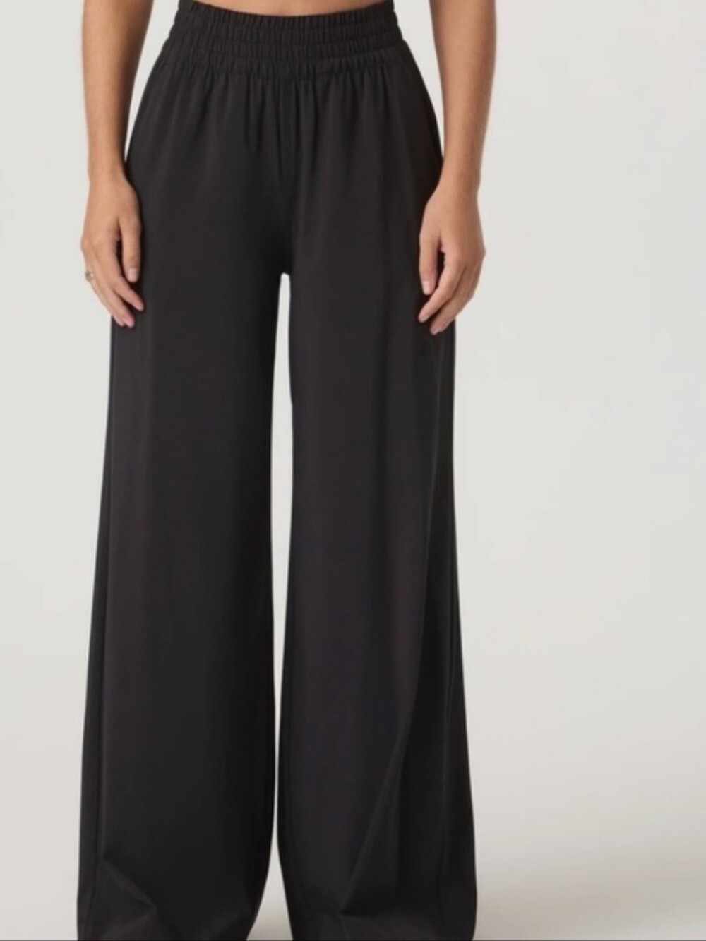Vuori Villa Wide leg Pants. Xxl Black